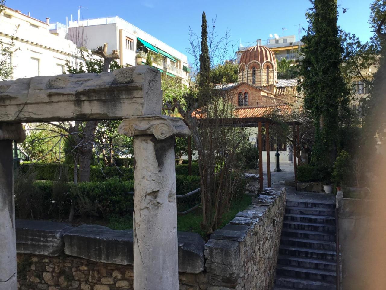 Athens-Plaka, Peter'S Beautiful Apartment In Temple Of Zeus Exterior photo